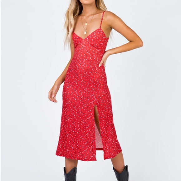 princess polly midi dress